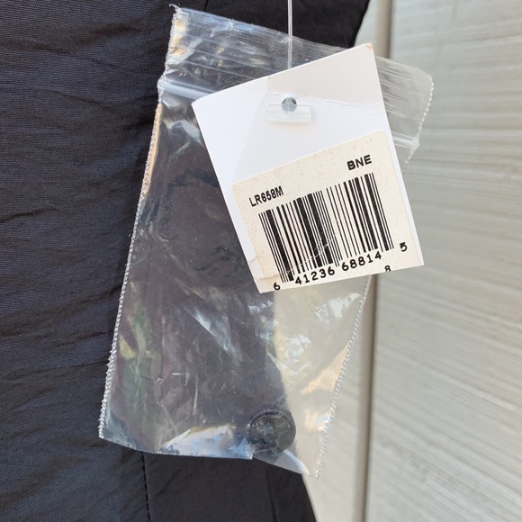 London Times Fit and Flare Dress Black/Nude Satin and Lace Dress - Picture 4 of 12